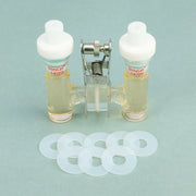 Detailed structural assembly component for StonyLab Gasket Silicone Seals with 10 mm ID and 24 mm OD for Electrochemical Cell