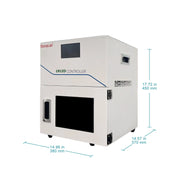 Close-up view showing the precise design and material of StonyLab UV LED Curing Chamber with 5 inch Touch Screen