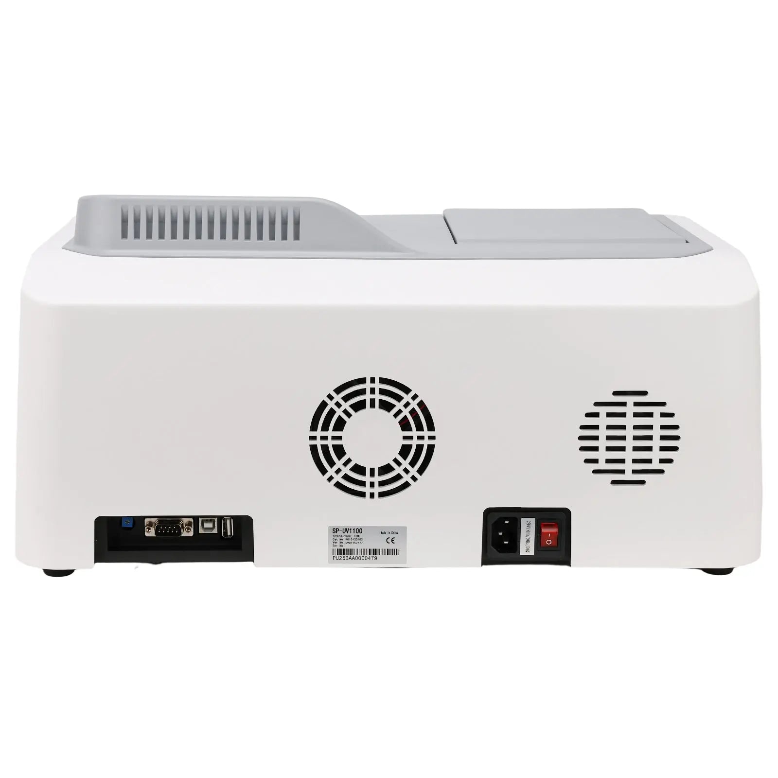 UV-Vis Spectrophotometer, 190–1100 nm, Single-Beam, Dual Light Source Spectrophotometer