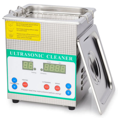 Ultrasonic Cleaner with Digital Display Timer and Heat Control Ultrasonic Cleaners