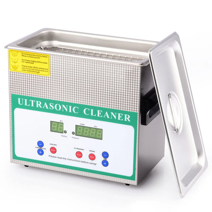 Ultrasonic Cleaner with Digital Display Timer and Heat Control Ultrasonic Cleaners