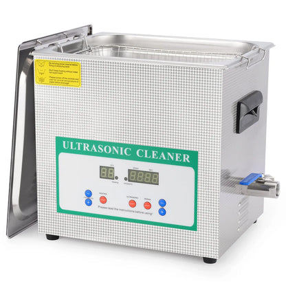 Ultrasonic Cleaner with Digital Display Timer and Heat Control Ultrasonic Cleaners