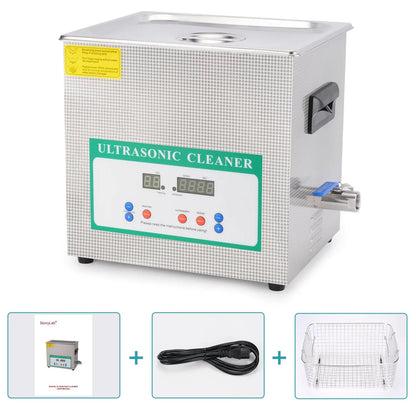 Ultrasonic Cleaner with Digital Display Timer and Heat Control Ultrasonic Cleaners