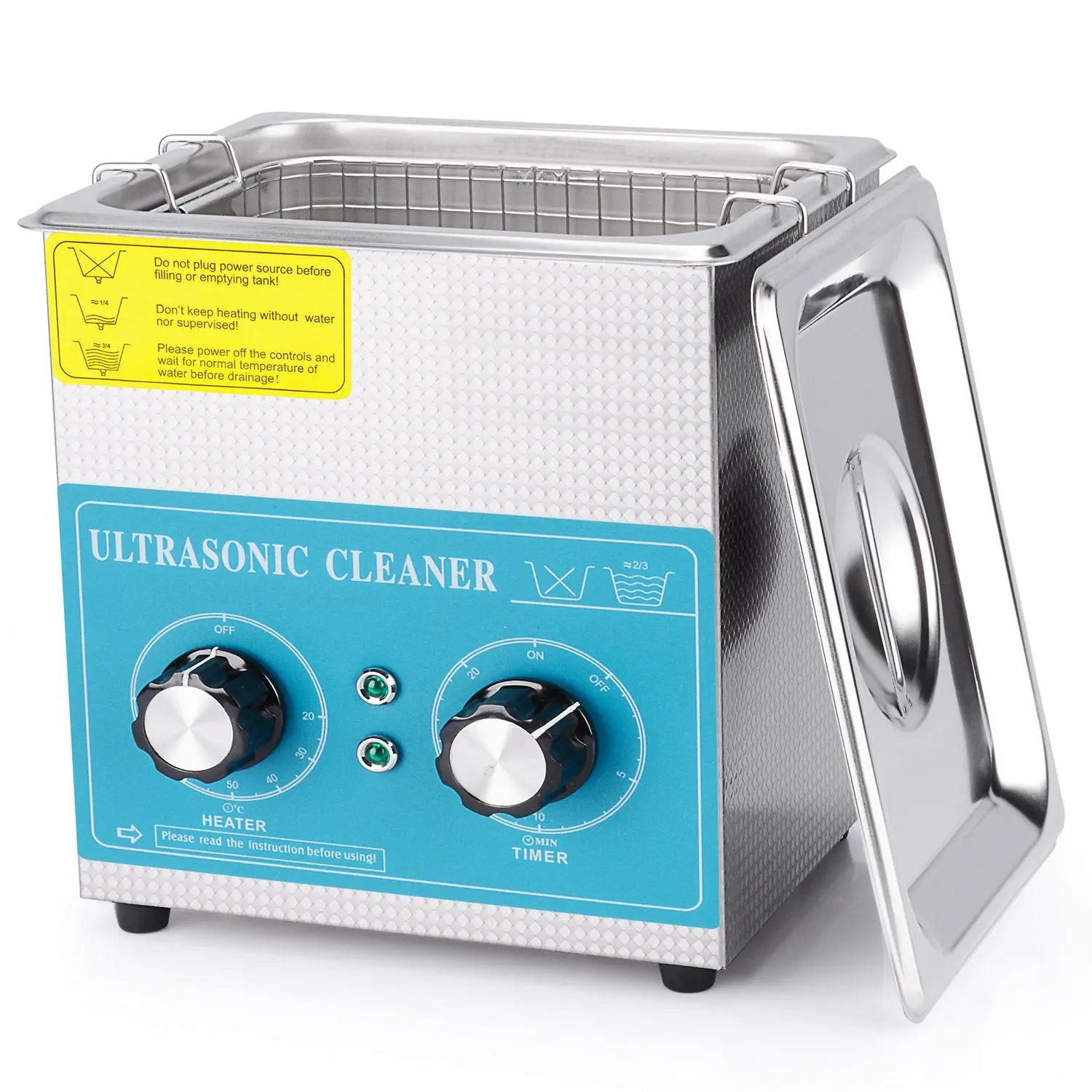 Ultrasonic Cleaner with Mechanic Control Panel of Heating and Timer Ultrasonic Cleaners