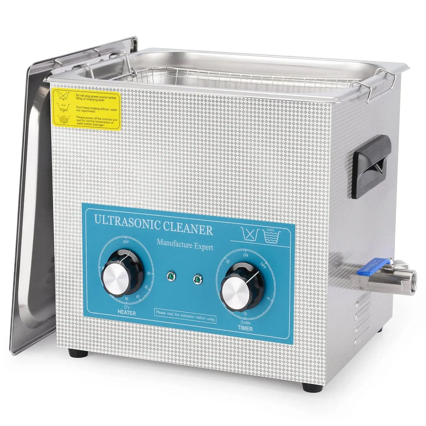 Ultrasonic Cleaner with Mechanic Control Panel of Heating and Timer Ultrasonic Cleaners