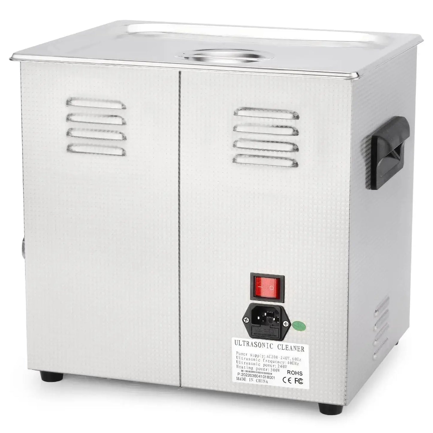 Ultrasonic Cleaner with Mechanic Control Panel of Heating and Timer Ultrasonic Cleaners