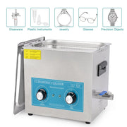 Comprehensive product view and setup components for StonyLab Ultrasonic Cleaner