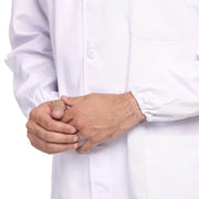 StonyLab Unisex Full-Length Lab Coat - 3 Pockets heavy duty chemical processing configuration