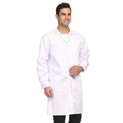 Alternative angle showing underlying build quality of StonyLab Unisex Full-Length Lab Coat - 3 Pockets