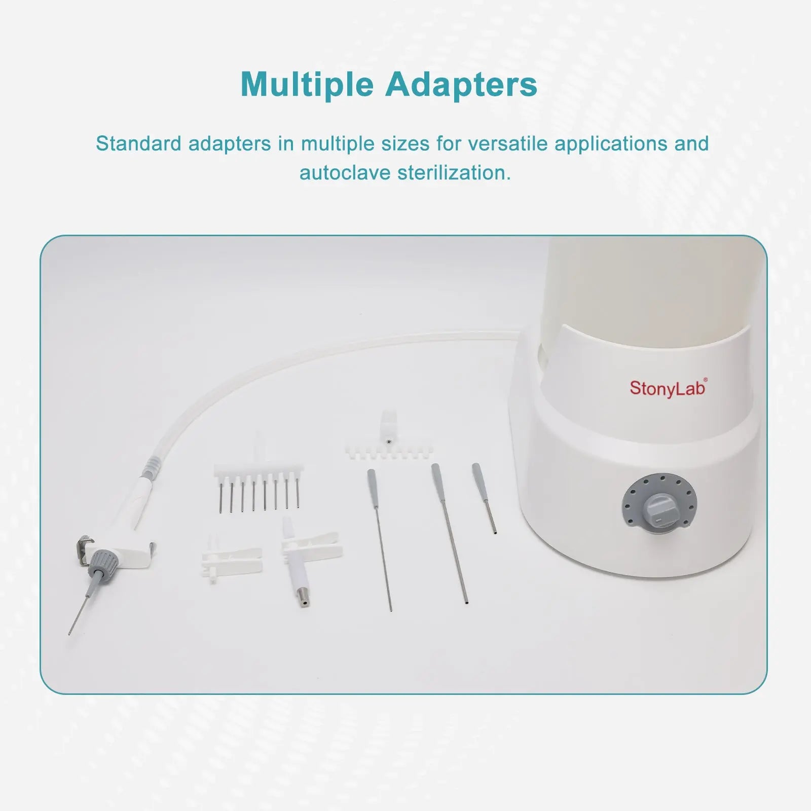 Detailed structural assembly component for StonyLab Vacuum Aspirator
