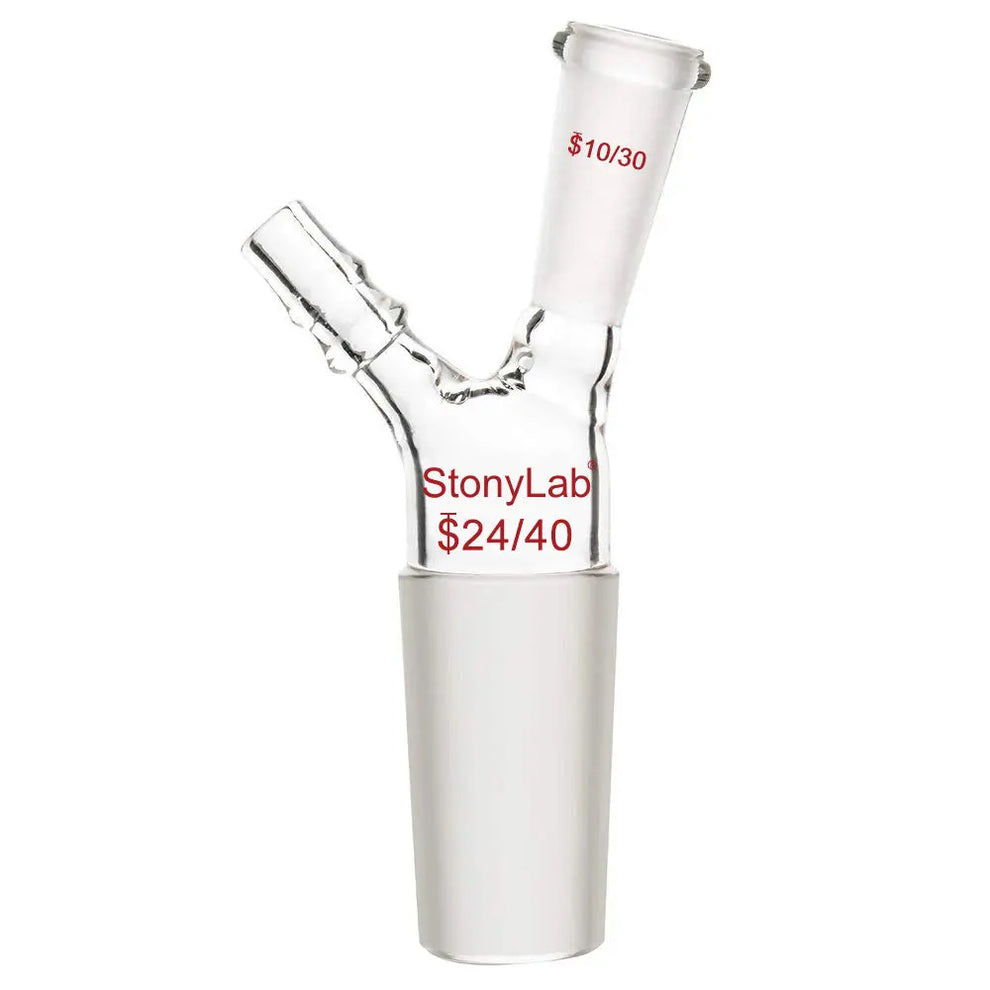 Thermometer Adapter 10/30–24/40 Glass Hose Vacuum | StonyLab