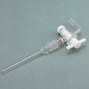 Alternative angle showing underlying build quality of StonyLab Vacuum PTFE Flow Control Adapter