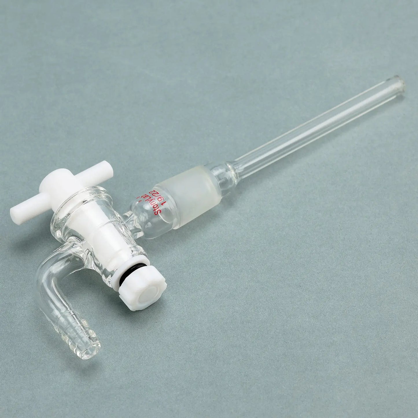 Vacuum PTFE Flow Control Adapter, 19/22 or 24/40 Joint Adapters-Flow Control
