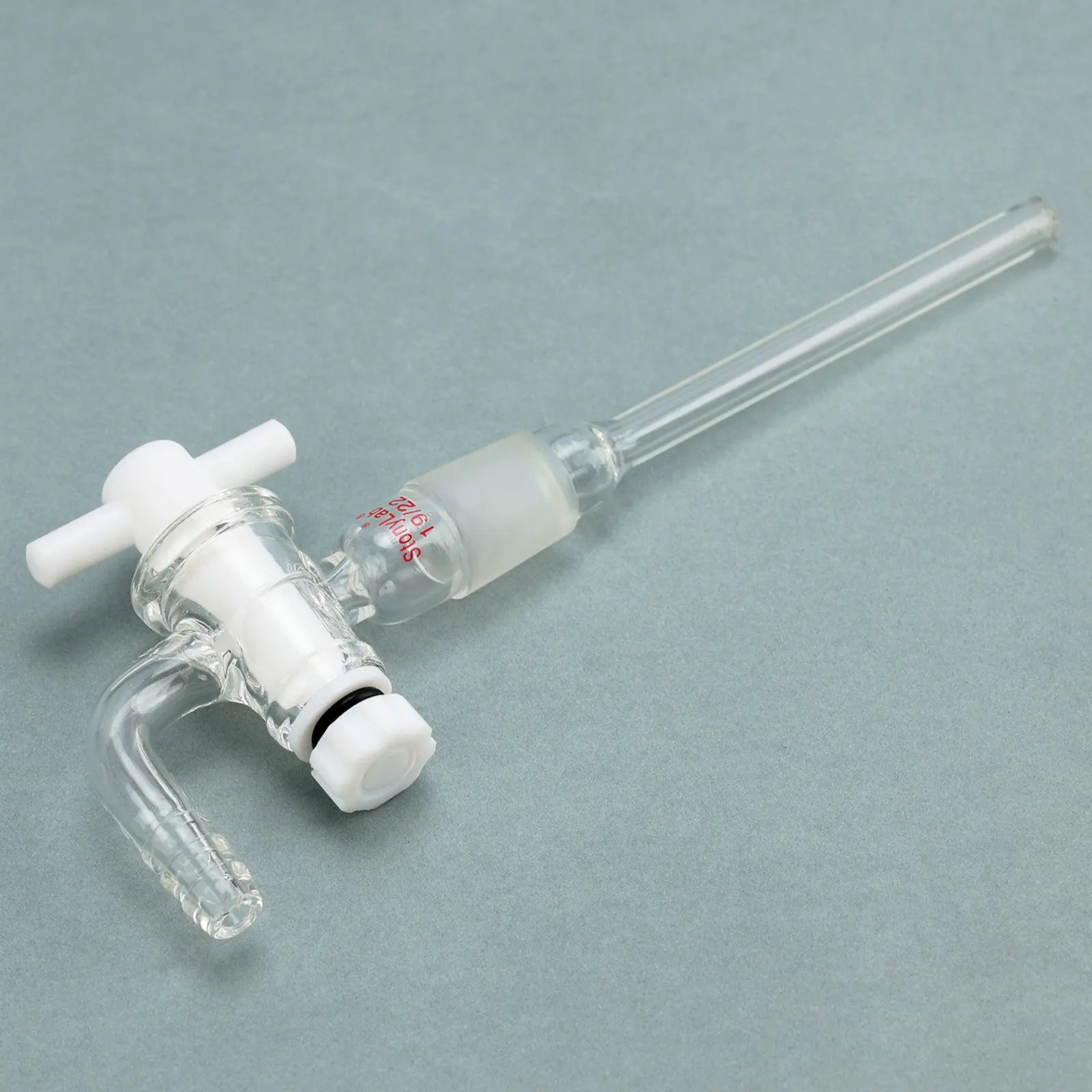Comprehensive product view and setup components for StonyLab Vacuum PTFE Flow Control Adapter