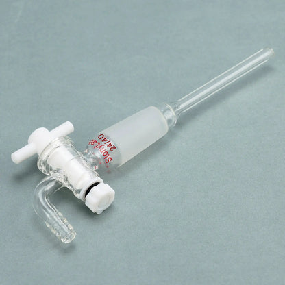 Vacuum PTFE Flow Control Adapter, 19/22 or 24/40 Joint Adapters-Flow Control