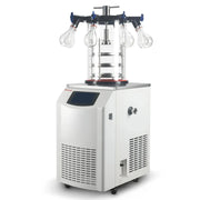 Comprehensive product view and setup components for StonyLab Vertical Freeze Dryer with Vacuum Pump