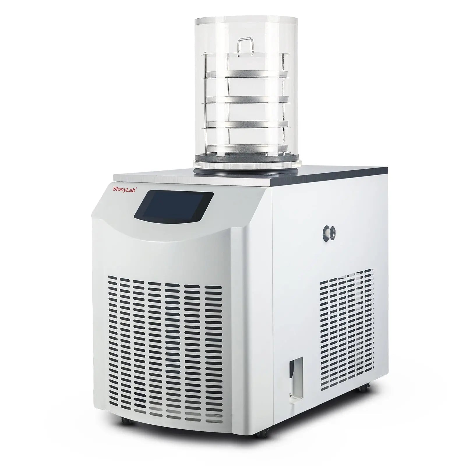 StonyLab Vertical Freeze Dryer with Vacuum Pump for professional laboratory applications