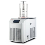 Comprehensive product view and setup components for StonyLab Vertical Freeze Dryer with Vacuum Pump