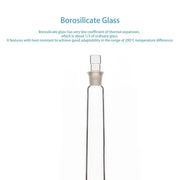 StonyLab Volumetric Flask Class A with Glass Stopper heavy duty chemical processing configuration