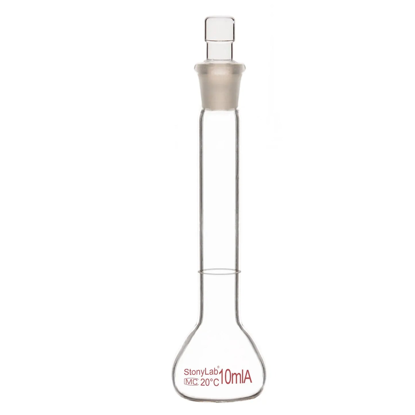 Volumetric Flask Class A with Glass Stopper, 10-1000 ml Flasks-Volumetric