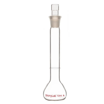 Volumetric Flask Class A with Glass Stopper, 10-1000 ml - StonyLab Flasks - Volumetric 