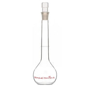 Comprehensive product view and setup components for StonyLab Volumetric Flask Class A with Glass Stopper
