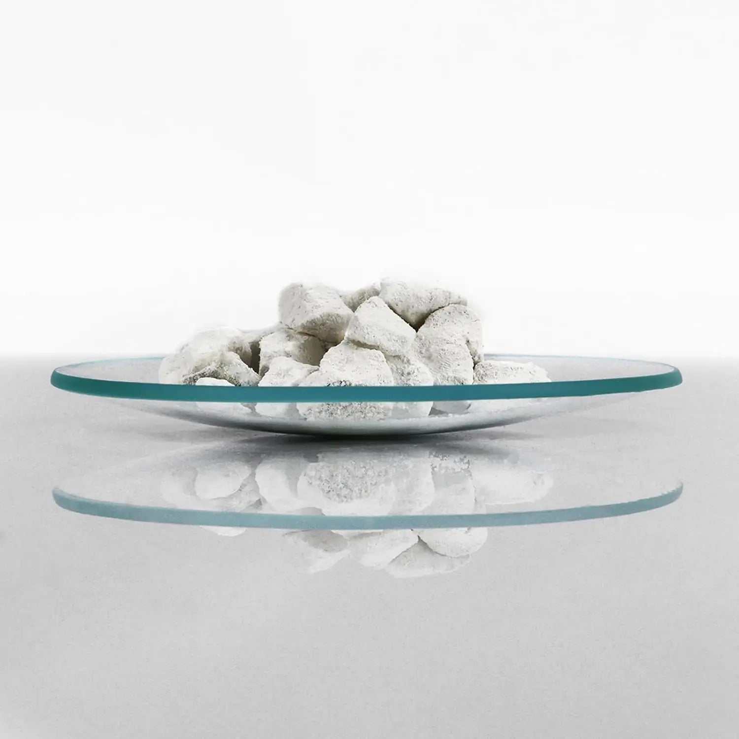 Side view and dimensional layout of the durable StonyLab Watch Glasses Beaker Cover Dish Lid