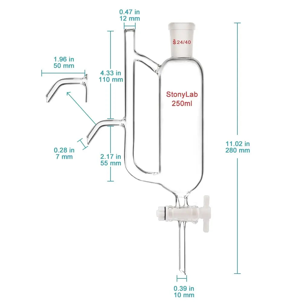 Water Oil Receiver Separator Adapters - Distilling