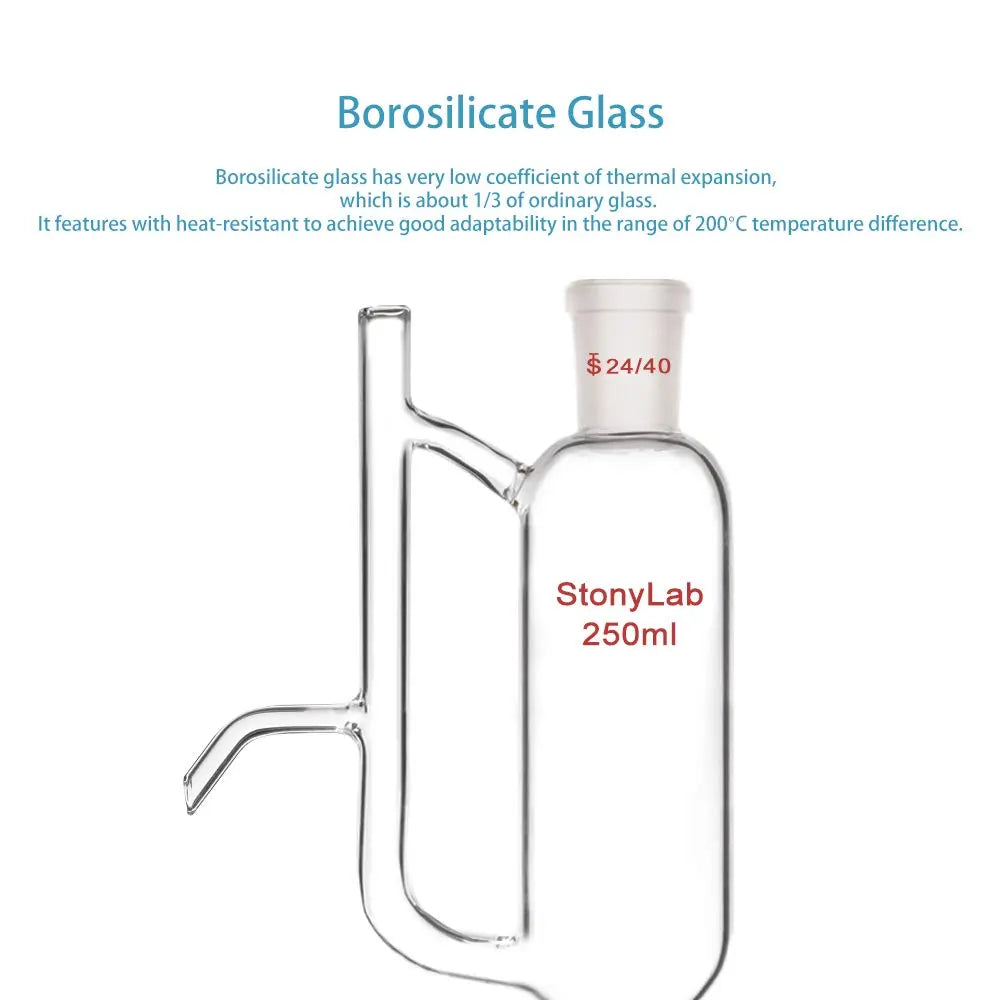 Comprehensive product view and setup components for StonyLab Water Oil Receiver Separator with 24