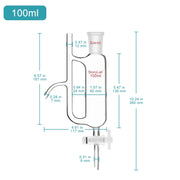 StonyLab Water Oil Receiver Separator with 24 heavy duty chemical processing configuration