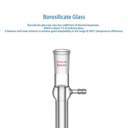 Side view and dimensional layout of the durable StonyLab West Condenser