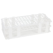 Comprehensive product view and setup components for StonyLab White Plastic Test Tube Rack