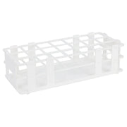 Comprehensive product view and setup components for StonyLab White Plastic Test Tube Rack