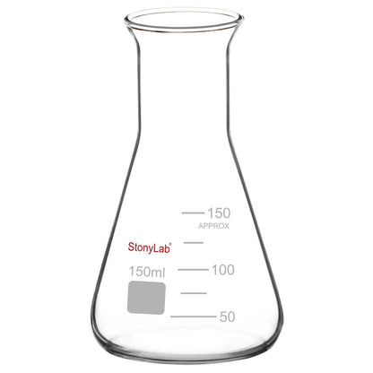 Wide Mouth Erlenmeyer Flask, 50-1000 ml Flasks - Erlenmeyer 150ml