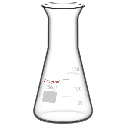 Wide Mouth Erlenmeyer Flask, 50-2000 ml Flasks-Erlenmeyer