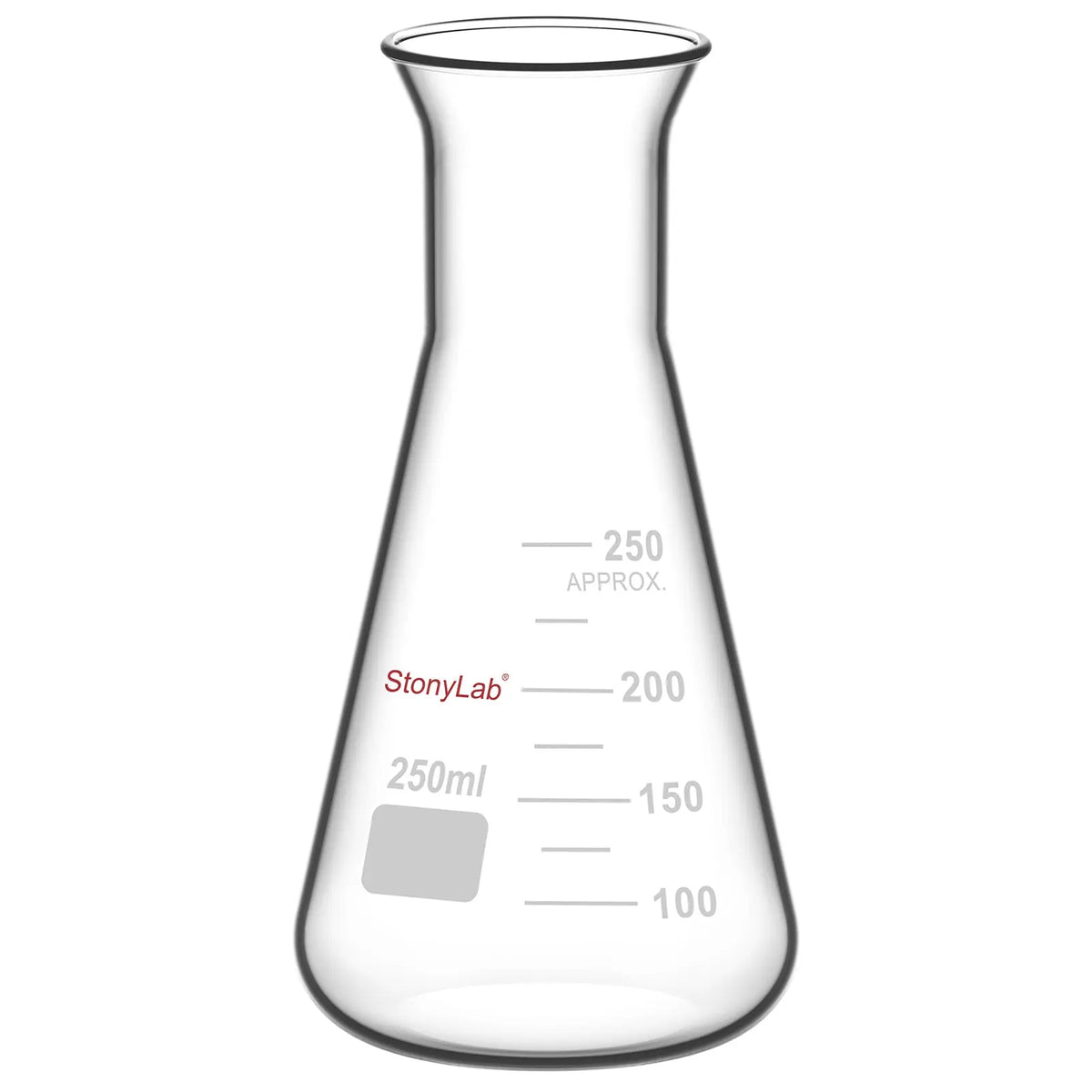 Wide Mouth Erlenmeyer Flask, 50-2000 ml Flasks-Erlenmeyer
