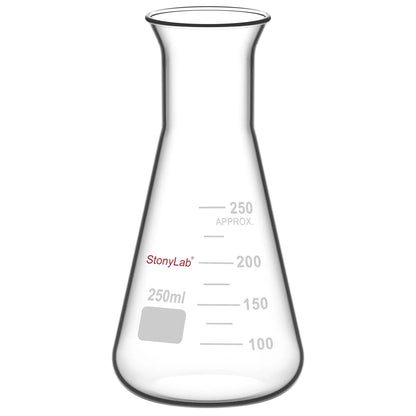 Wide Mouth Erlenmeyer Flask, 50-2000 ml Flasks-Erlenmeyer