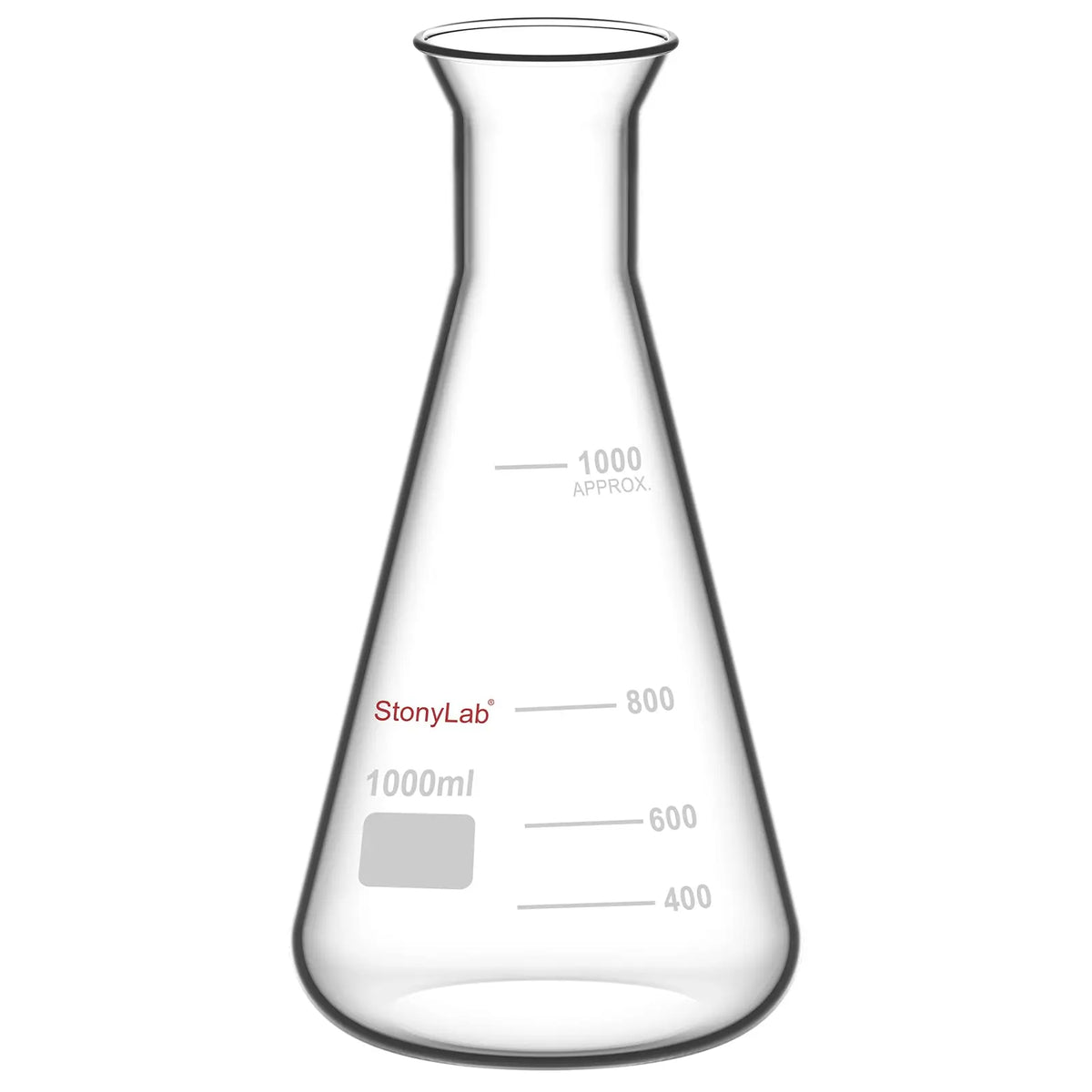 Wide Mouth Erlenmeyer Flask, 50-2000 ml Flasks-Erlenmeyer