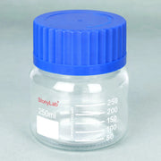 StonyLab Wide Mouth Media Storage Bottle with GL80 Screw Cap heavy duty chemical processing configuration