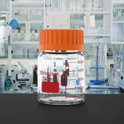 Comprehensive product view and setup components for StonyLab Wide Mouth Media Storage Bottle