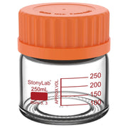Detailed structural assembly component for StonyLab Wide Mouth Media Storage Bottle