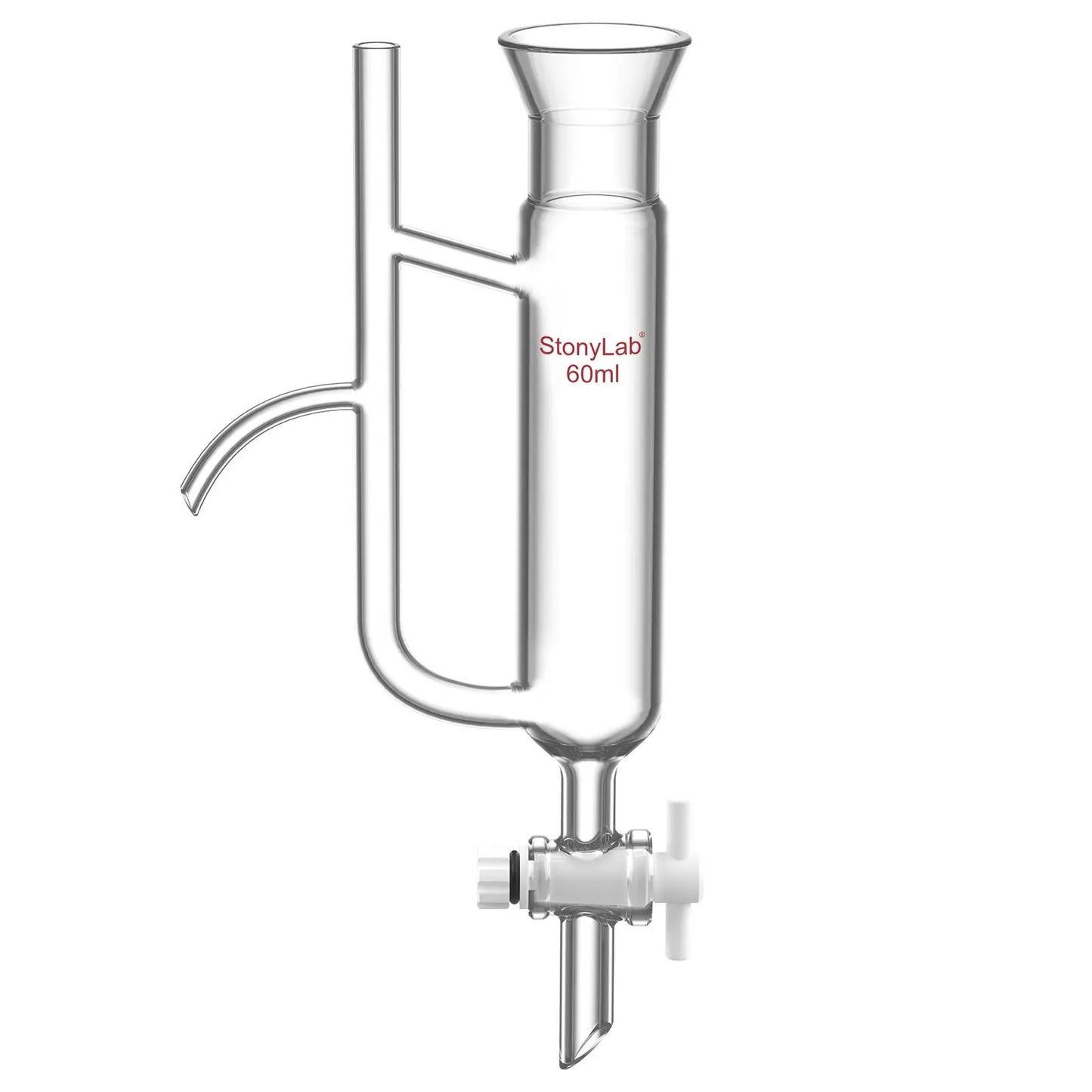 Wide Mouth Water Oil Receiver Separator, 60-250 ml Funnels-Separatory 60 ml