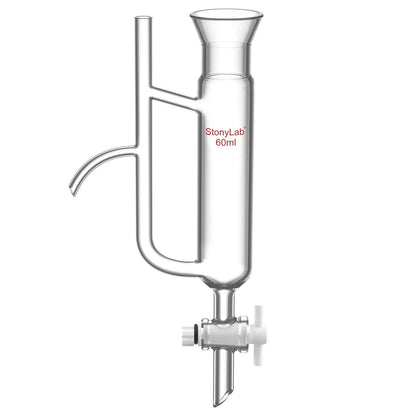 Wide Mouth Water Oil Receiver Separator, 60-250 ml Funnels-Separatory 60 ml