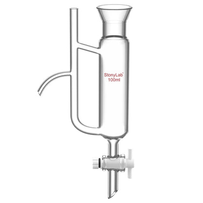 Wide Mouth Water Oil Receiver Separator, 60-250 ml Funnels-Separatory 100 ml