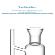 Comprehensive product view and setup components for StonyLab Wide Mouth Water Oil Receiver Separator