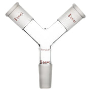 StonyLab Y-Shaped 3-Way Connection Adapter for professional laboratory applications