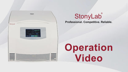 Benchtop High-Speed Centrifuge, 16,000 rpm, 20,600 x g, 0.5-100 ml Tube Capacity