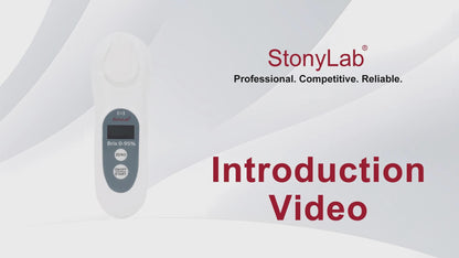 Digital Refractometer 0-35 / 0-55 / 0-95 Brix, High-Precision Measurement, Quick Calibration, Portable for Lab & Industrial Use