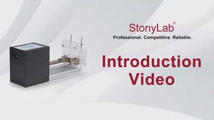 Single-Channel Syringe Pump for 1-100 ml Syringes , 0.1-99.99 ml/min