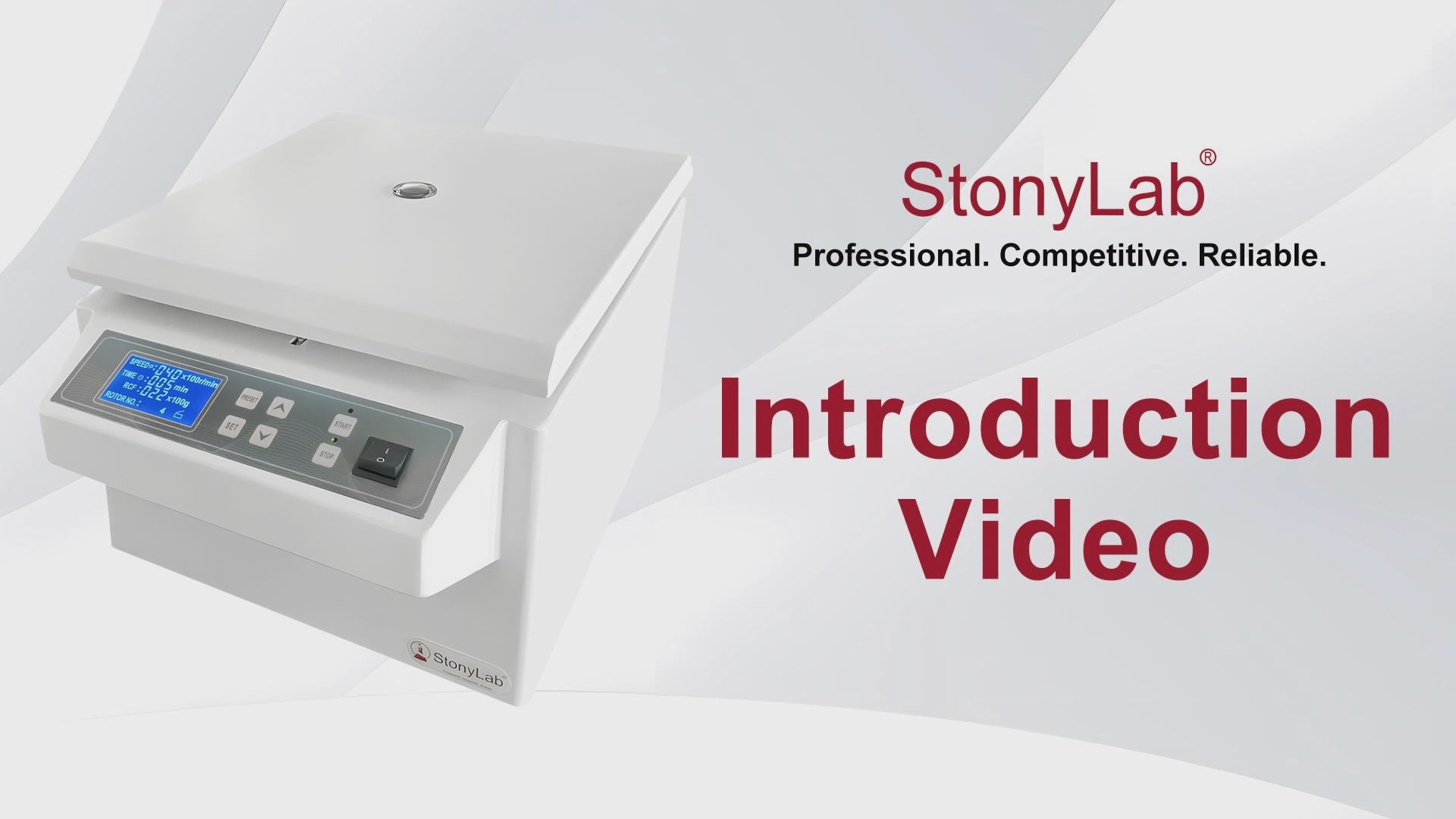 Benchtop Low-Speed Centrifuge 100-4000 RPM, 15 mL – StonyLab